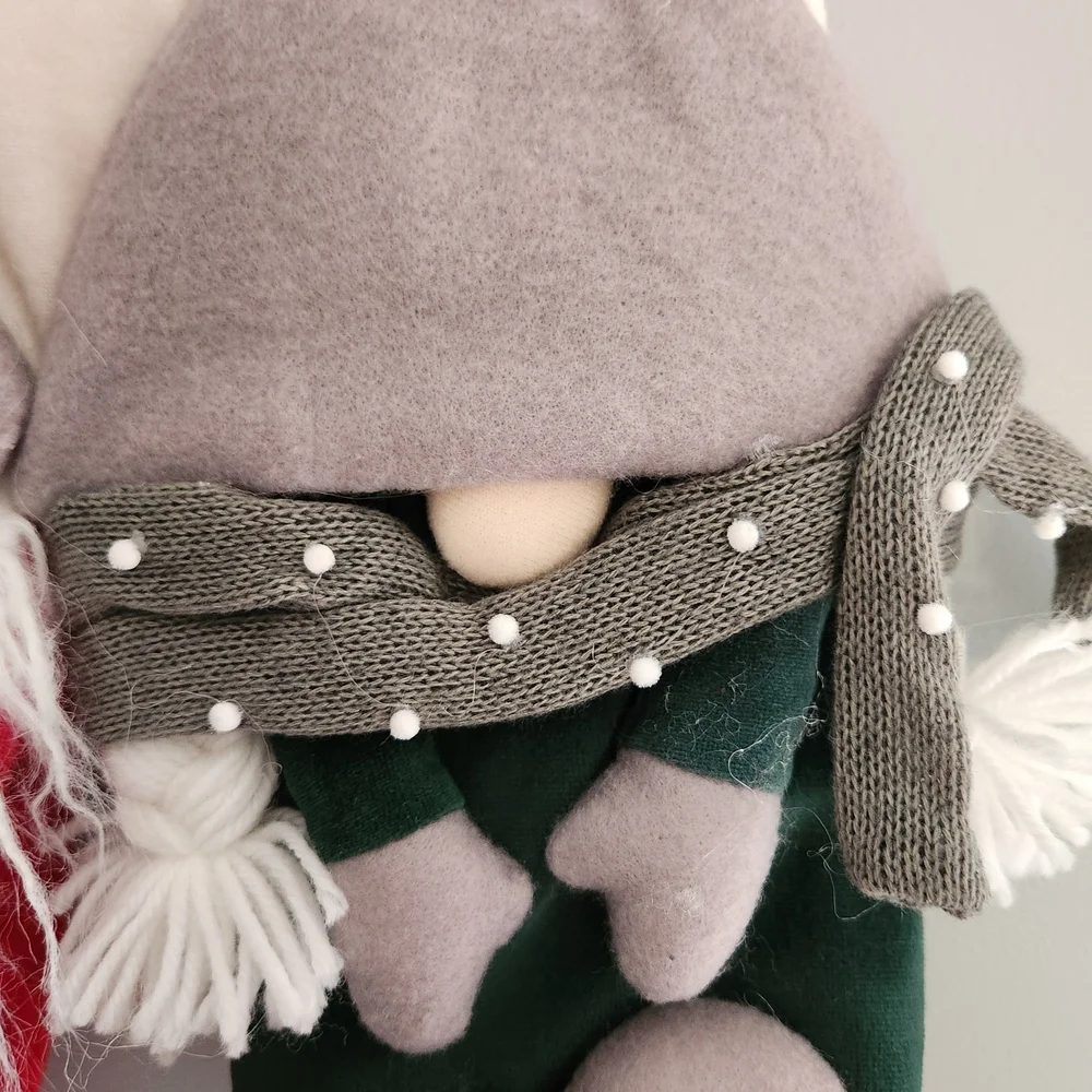Pottery Barn Gnome Two Bottle Gift Bag